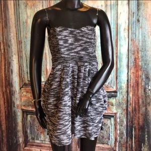 Free People sweetheart neckline strapless dress